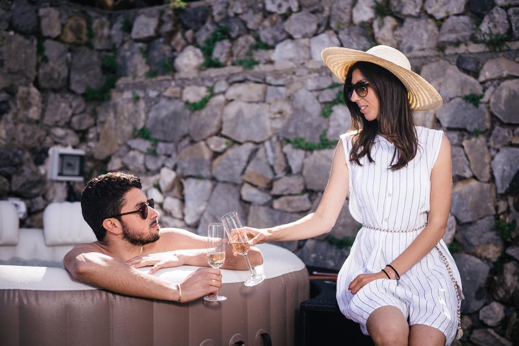 Sea View Villa In Ravello With Lemon Pergola, Gardens And Jacuzzi - Ideal For Elopements Exterior foto